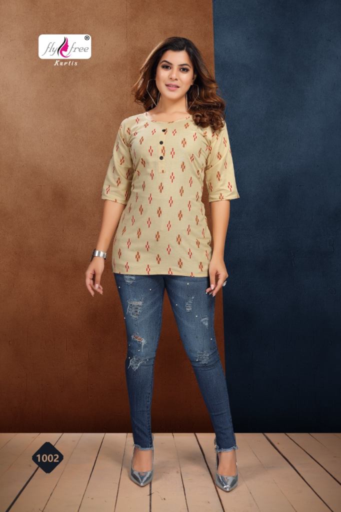 Fly Free Folk Vol 7 Casual Wear Ladies Top Catalog