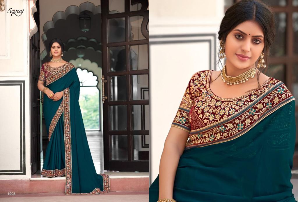 bundle of 10 wholesale saree catalog (6001 TO 6008) by Sushma -  EthnicSmart.com