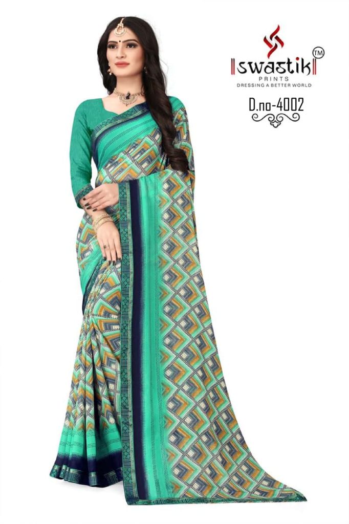 Swastik Laila Vol 1 Casual Wear Printed Sarees Catalog