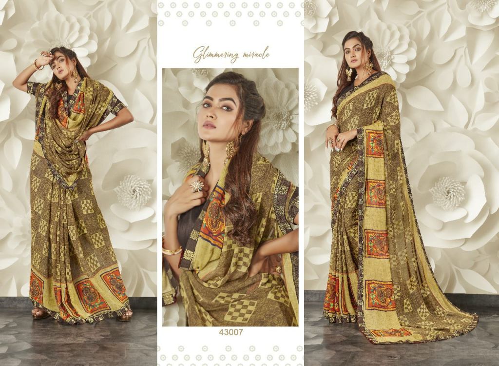 Swastik Sachi Vol 43 Daily Wear Casual Sarees Catalog