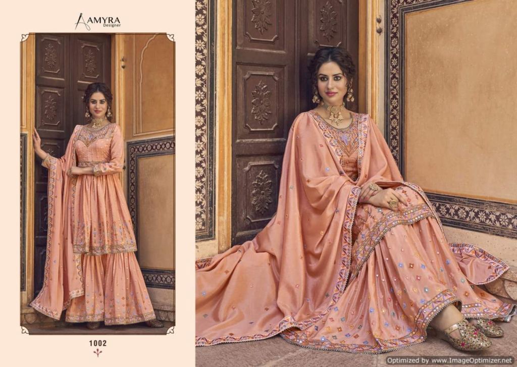 Amyra Riwaz Festive Embroidery Salwar Kameez Catalog