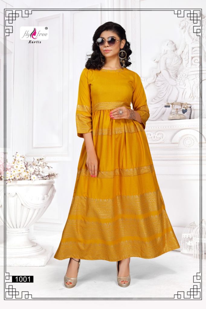 Fly Free Rolls Roych Vol 2 Long Anarkali Kurtis Catalog