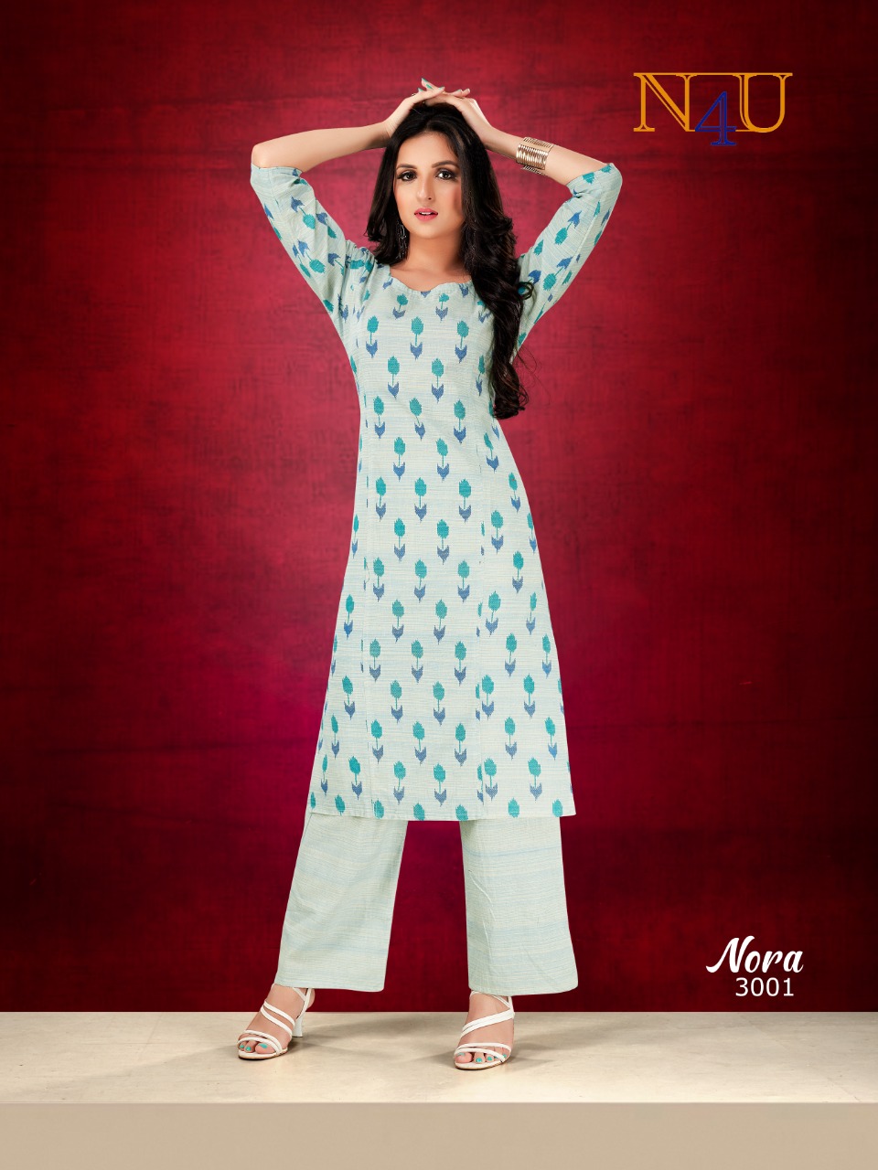 Tunic House N4u Nora Kurti With Bottom Catalog