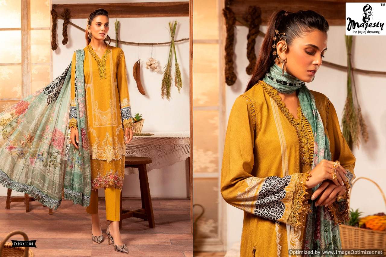 Majesty Maria Vol 11 Jam Silk Pakistani Salwar Kameez Catalog