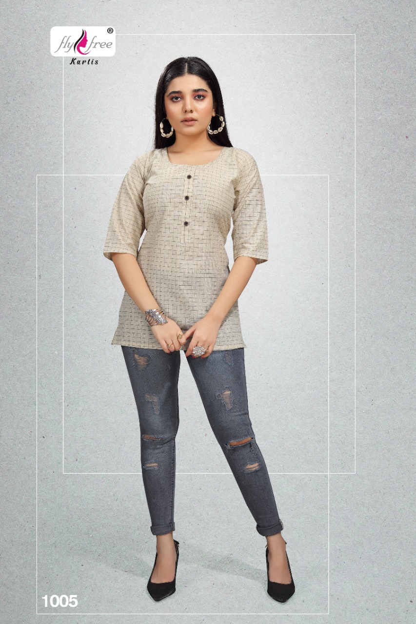 Fly Free One Plus Vol 3 Short  Fancy Casual Wear   Top