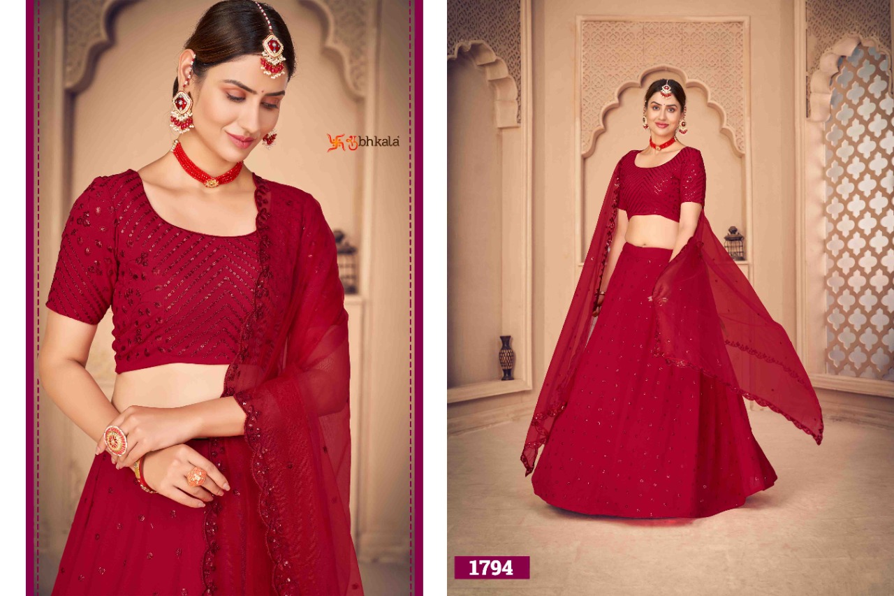 Red Lehenga Cholis & Indian Lehengas Online Collection