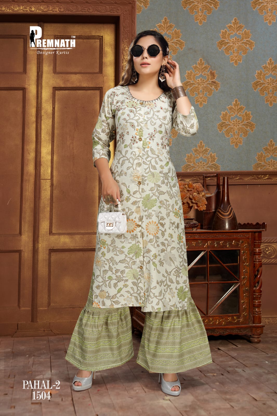 Premnath Pahal Vol  2 Ethnic Wear Kurti With Bottom Catalog