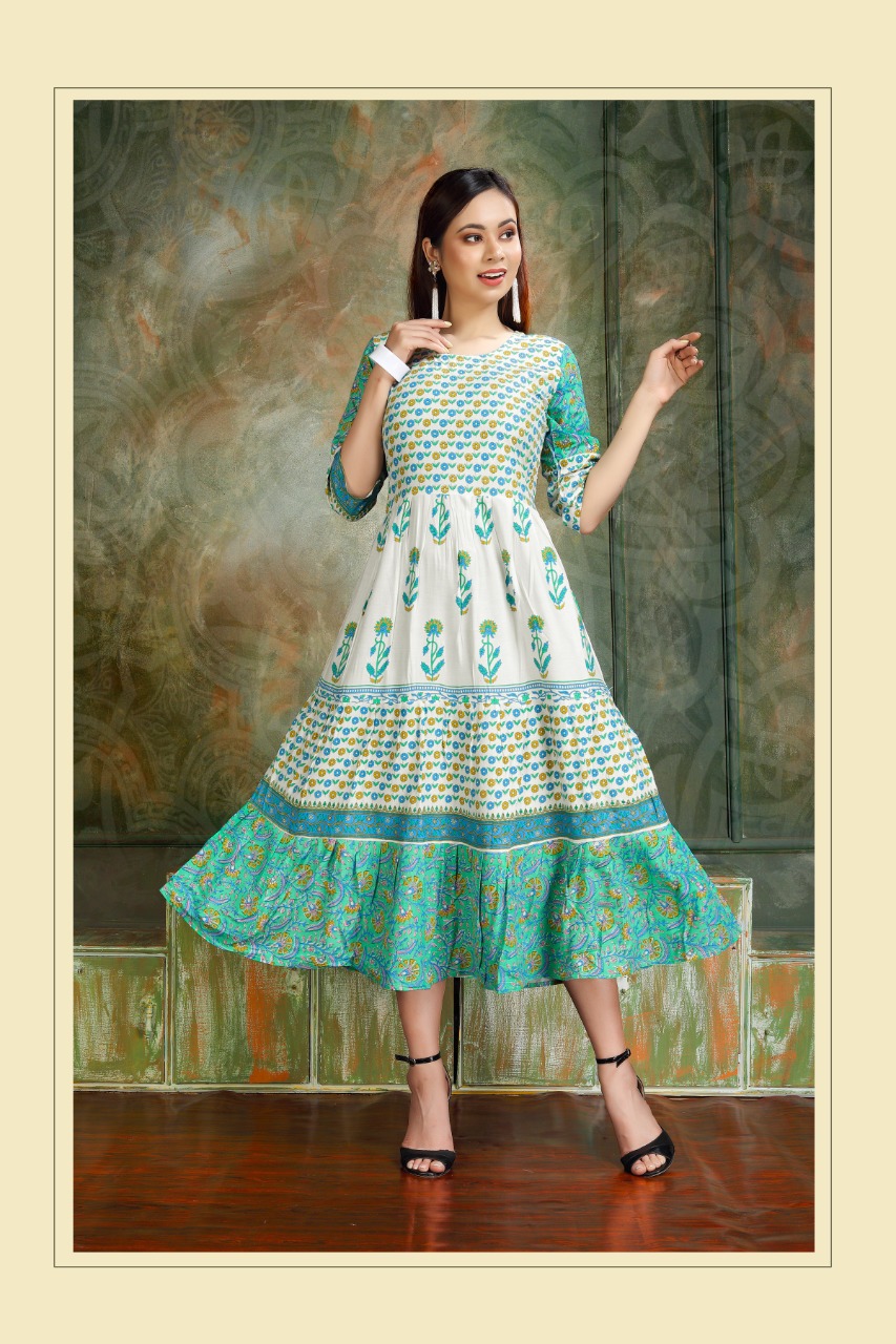 Premnath Precious Print  Kurti Buy Designer Anarkali For Women & Girls