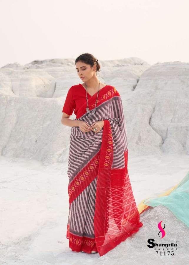 Shangrila Mulmul Cotton  Vol 6 Printed Handloom Saree Catalog