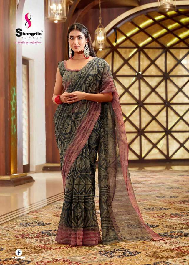 Shangrila Rewaa Brasso Vol 2 Fancy Latest Designer Indian Sarees  Catalog