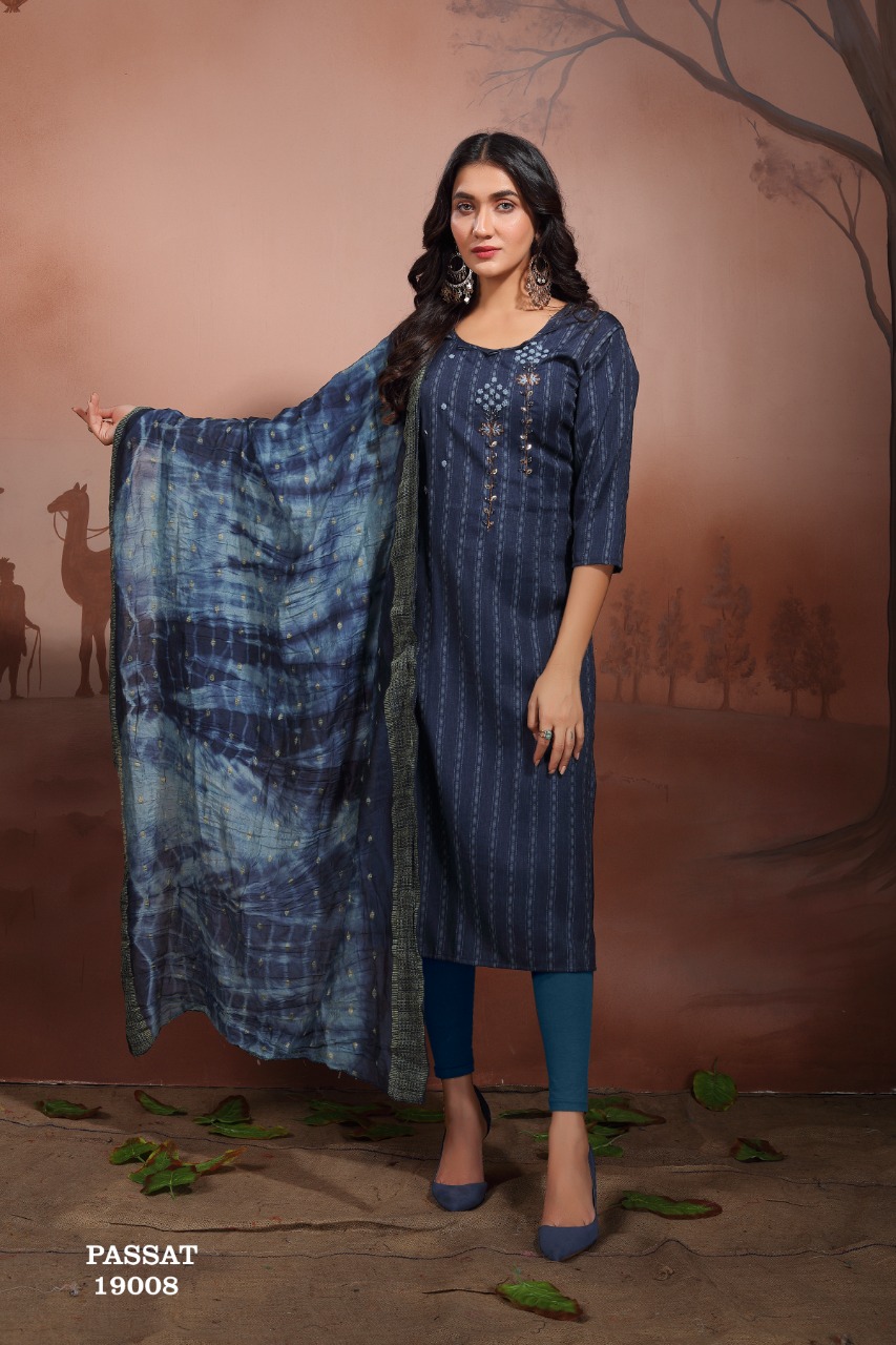 Premnath Passat  Vol 3 Festive Wear Ready Made Kurti Bottom With Duptta Catalog