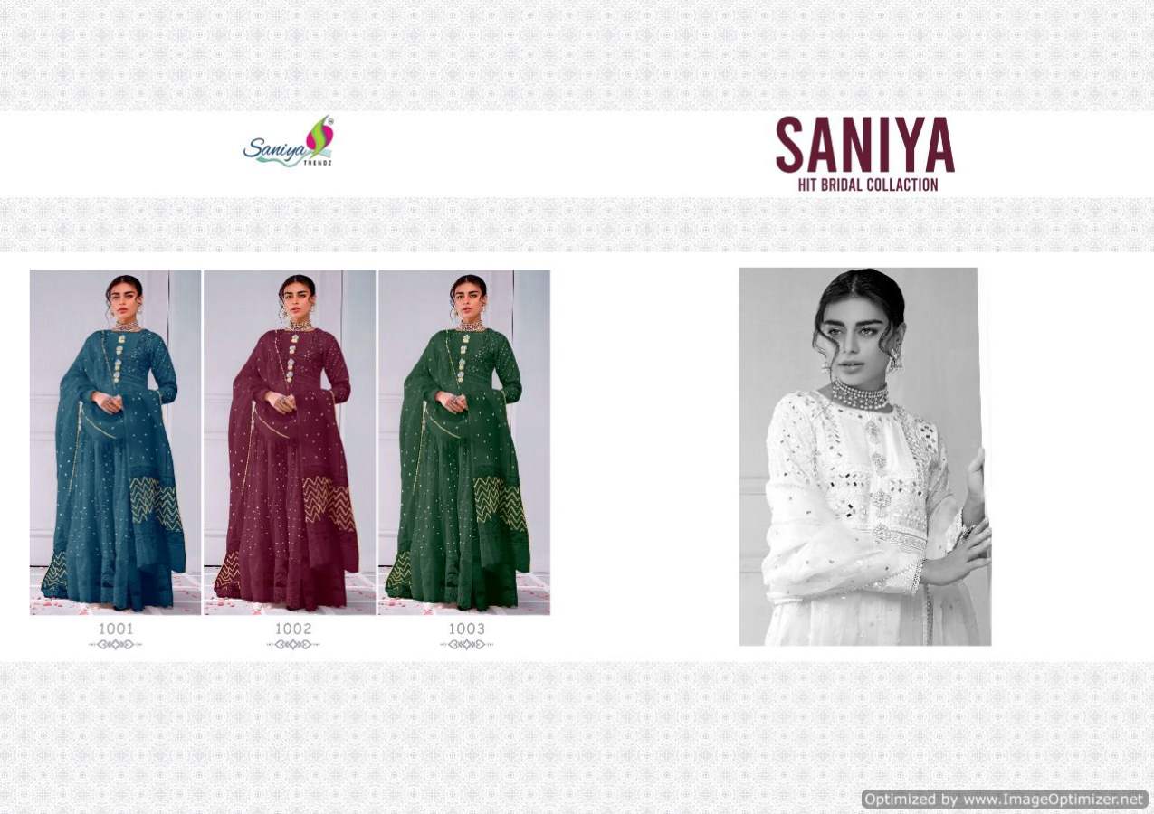 Saniya Hit Bridal Collection Georgette  Designer Salwar Kameez Catalog