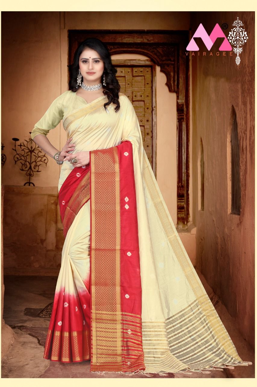 Vivera Sravya  Vol 2 Festive Wear Vallabhi Silk Saree Catalog