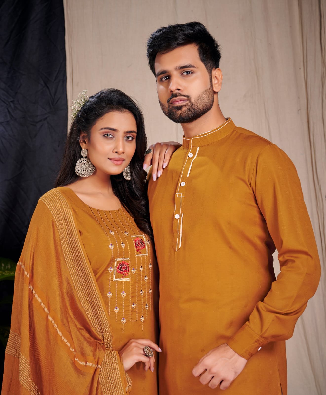 Sukanya Fashion  Royal Couple Vol  9 Fancy Wear Designer Couple Readymade Kurta Kurti Catalog