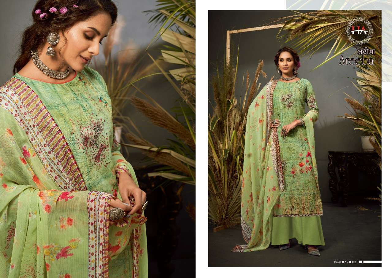 Harshit Areeba catalog  Cotton Digital Printed Dress Material