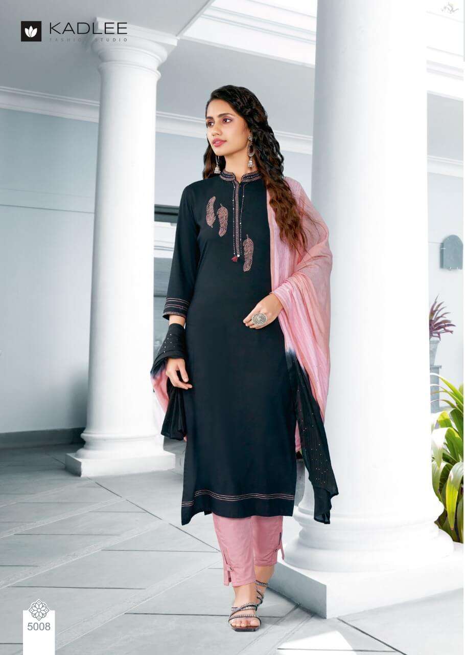 Kadlee Tamanna catalog   Heavy Rayon Ready Made kurti bottom with duptta catalog  