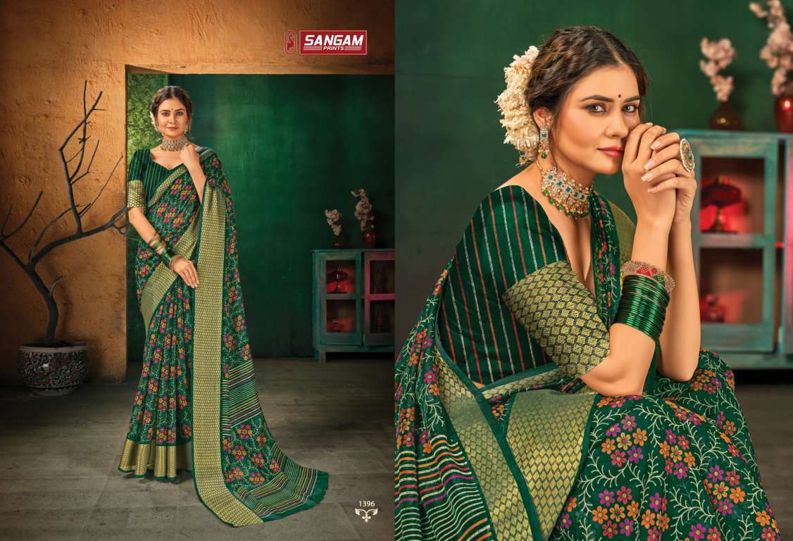 Sangam Sangini Catalog Designer Wear Cotton Sarees 