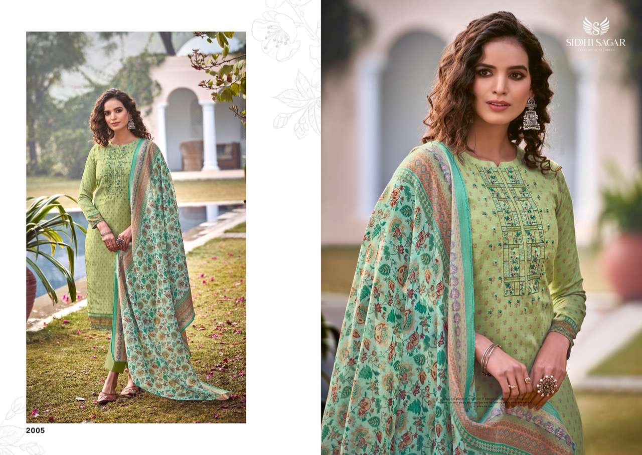 Siddhi Sagar Marwa Catalog Fancy Wear Cotton Unstitched  Dress Materials