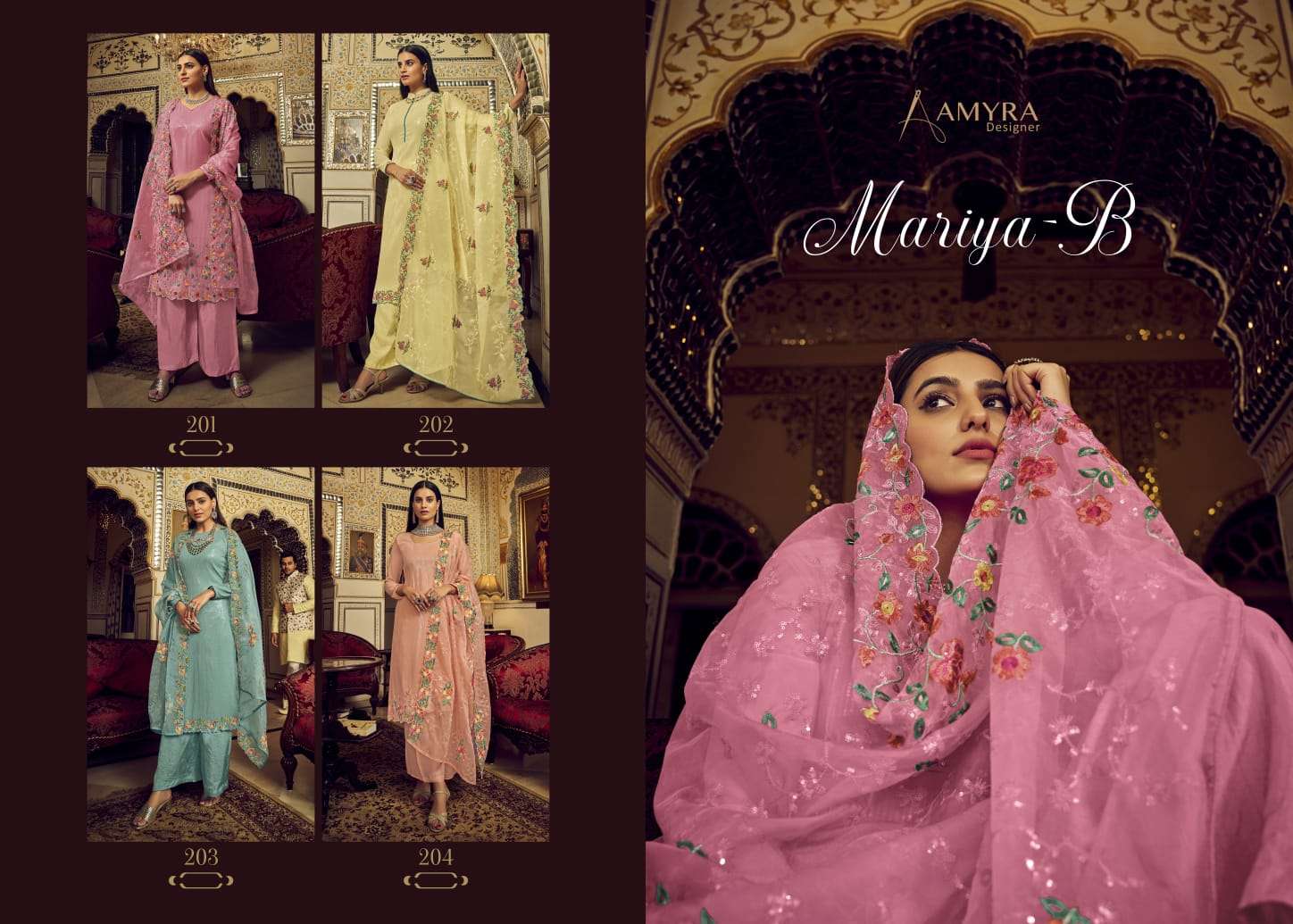 Amyra Mariya B catalog  Festival Pakistani Salwar Suits