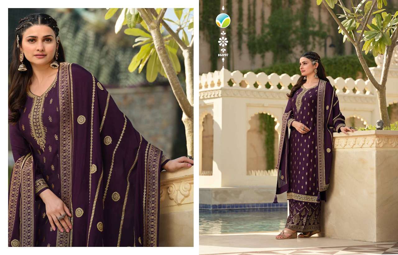 Vinay Kaseesh Glazze Catalog Exclusive Designer Wear Salwar Suits 