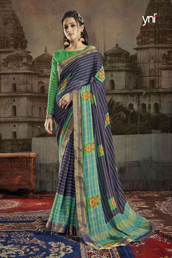 Get online Fancy Designer Women's Chiffon Saree – Lady India