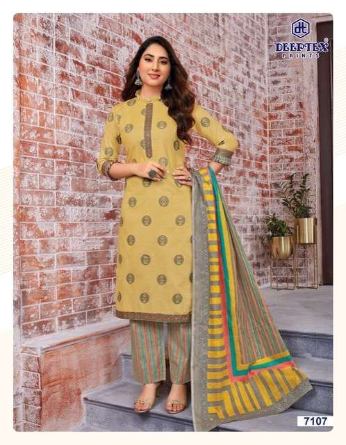 Deeptex Miss India 71 Catalog Daily Wear Unstitched Women Dress Materials 