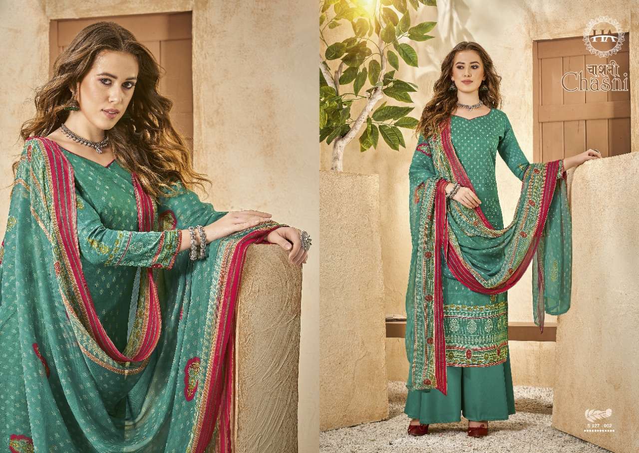 Harshit Chasni Catalog Festive Wear Pure Jam Digital Printed Unstitched Women Dress Materials 