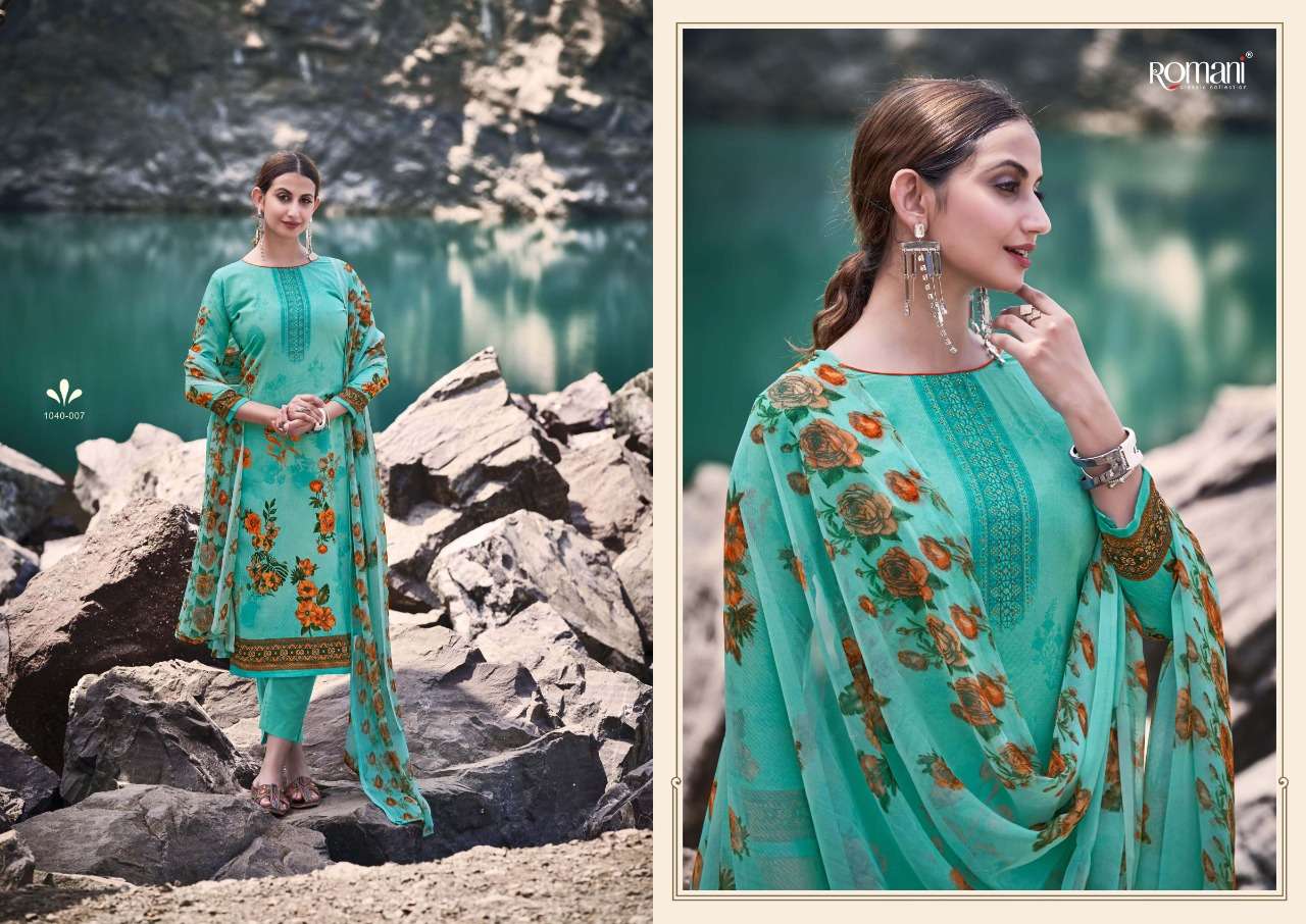 Romani Kiara Vol 2 Catalog Daily Wear Soft Cotton Digital Printed Women Dress Materials 