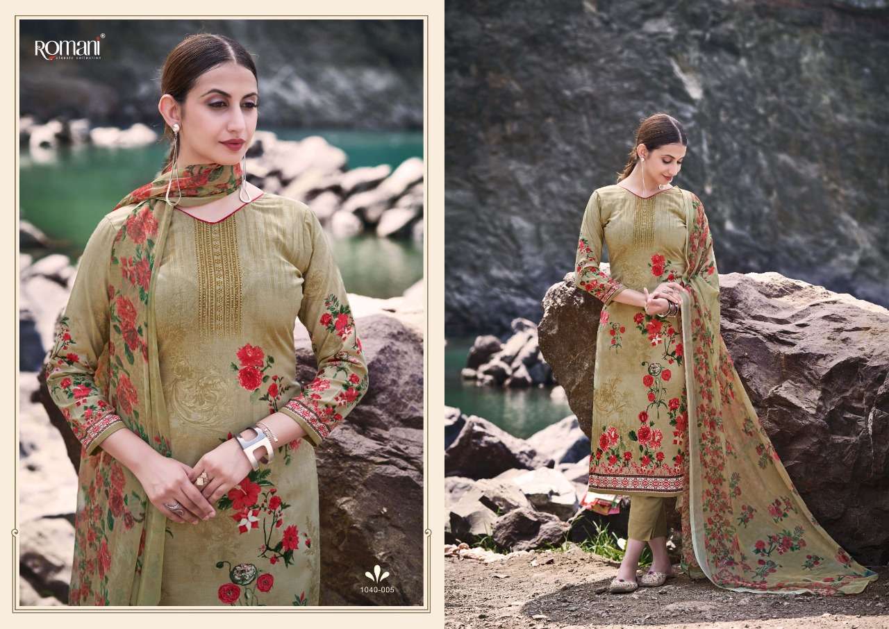 Romani Kiara Vol 2 Catalog Daily Wear Soft Cotton Digital Printed Women Dress Materials 