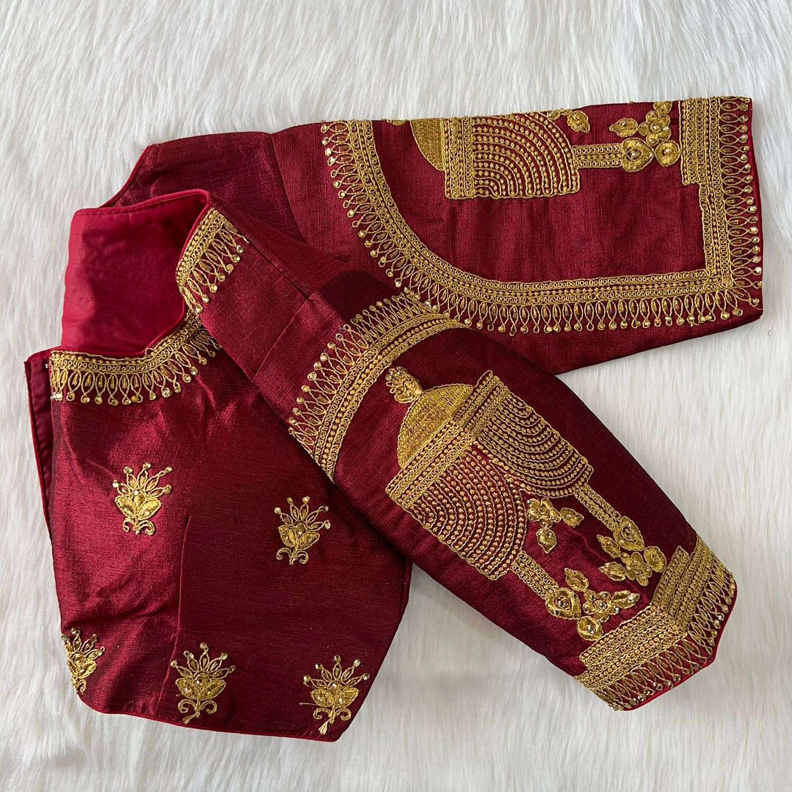 Wedding Bridal temple blouse Buy Latest Blouse Designs