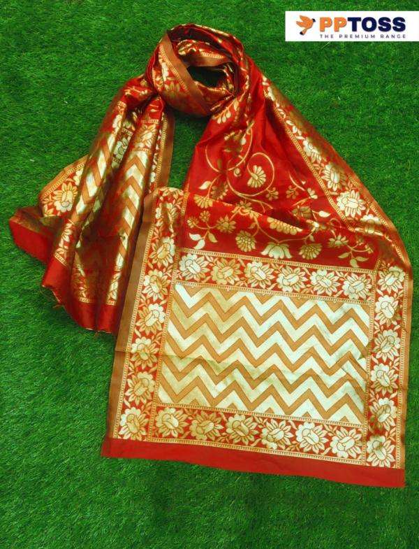 PPTOSS Fancy Banarasi Silk Dupatta-1