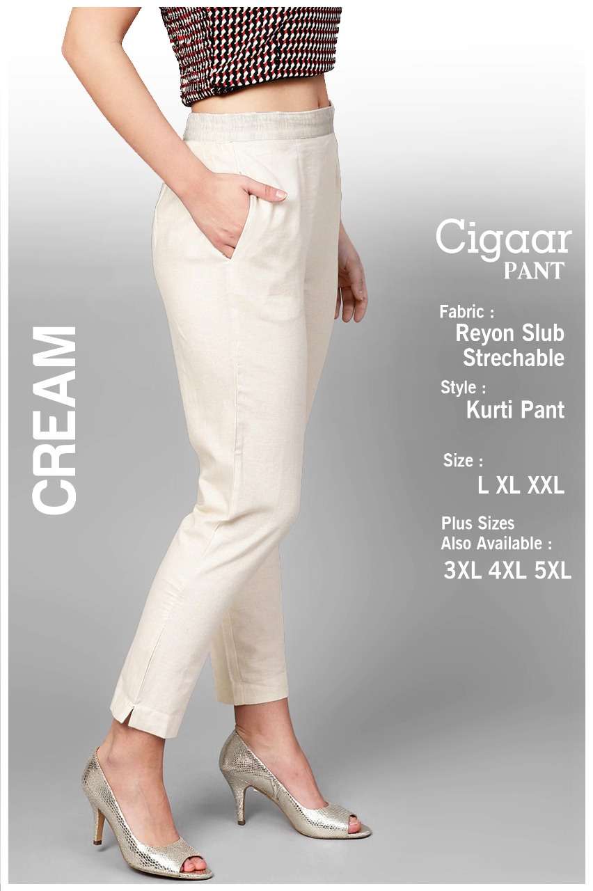 1990S Gianni Versace Cream Wool Crepe Cigarette Pants - Etsy