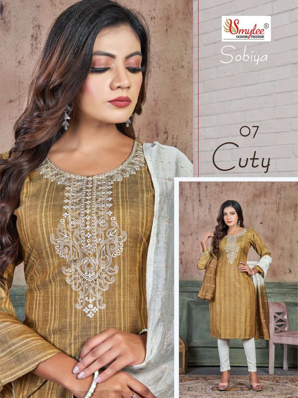 SOBHIYA  KURTI WITH PANT & DUPATTA CATLOG