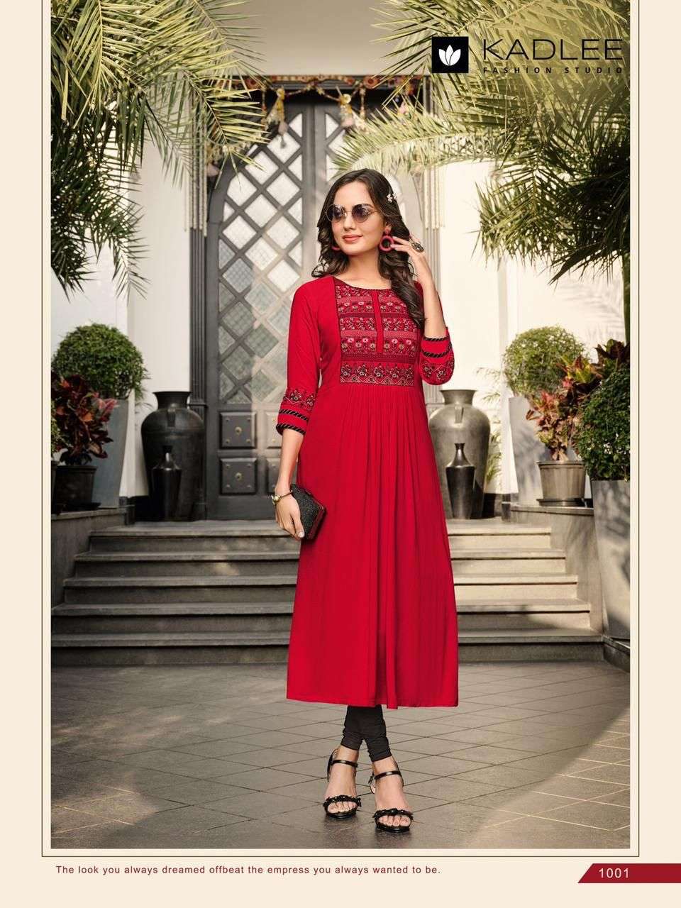 KADLEE (mittoo) Catalog  Cinderella Naira Cut Kurtis at wholesale Price