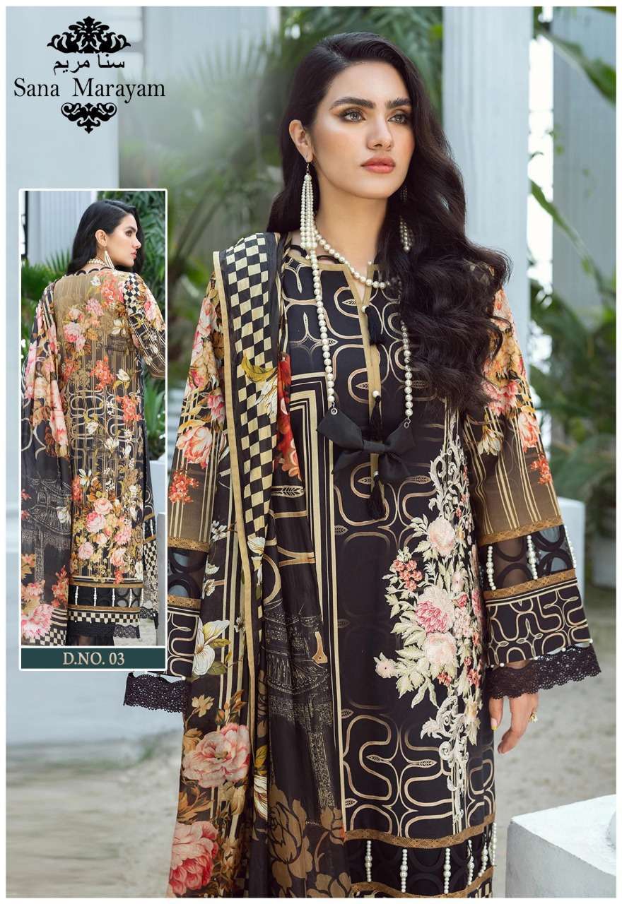  SANA MARAYAM GULAAL COTTON PRINTED DRESSES