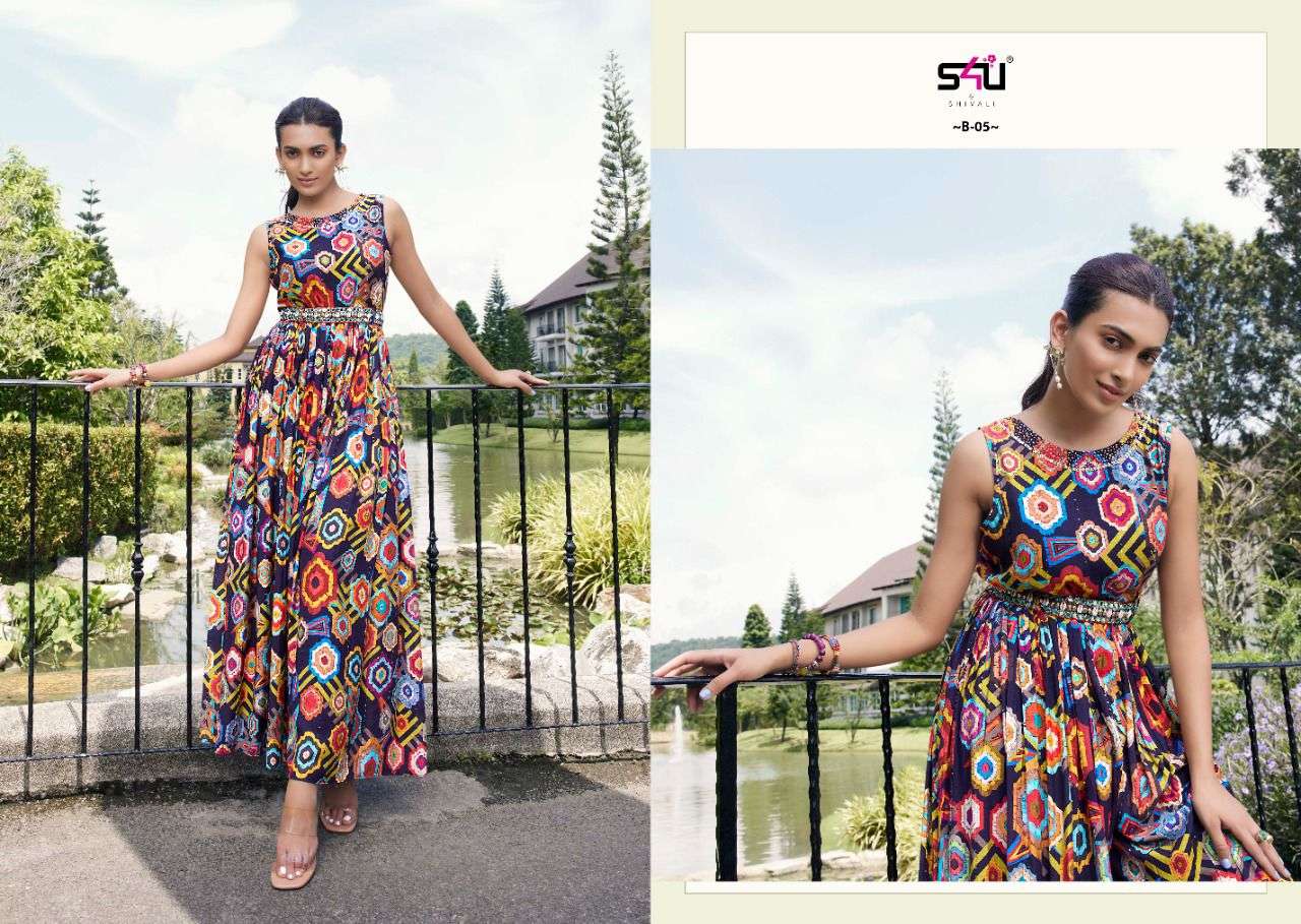 S4U presents Blush Western Kurtis Catalog