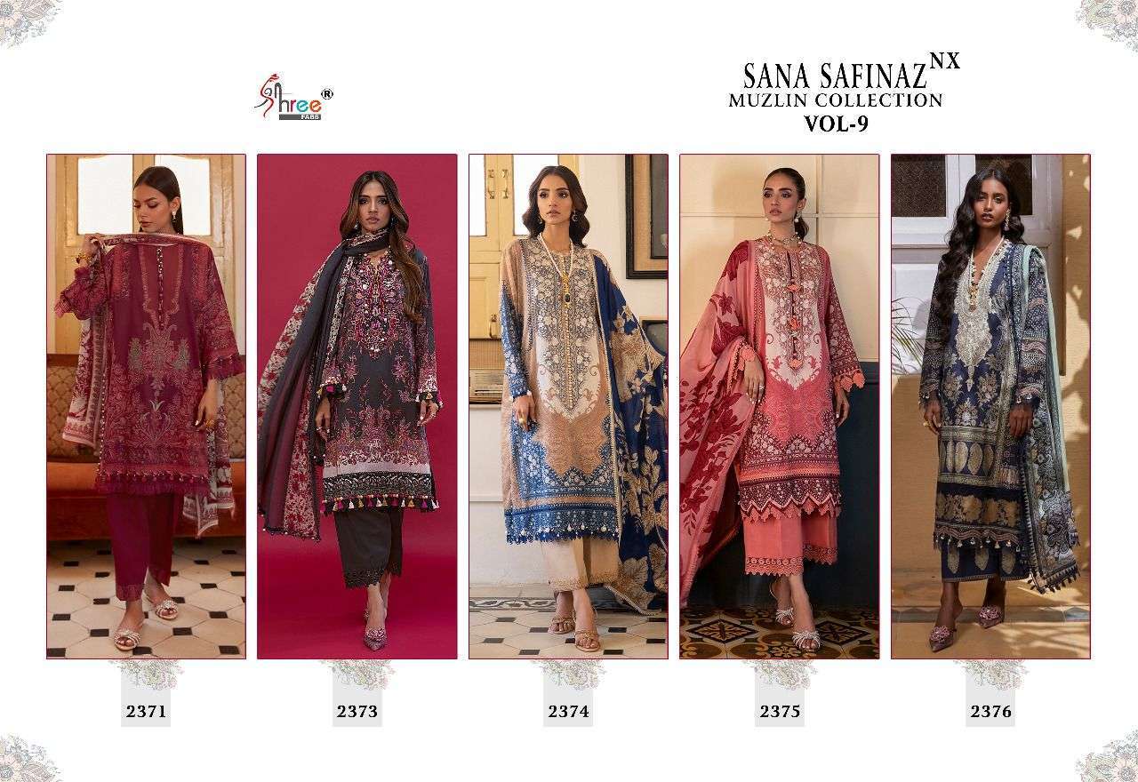 SANA SAFINAZ MUZLIN COLLECTION VOL-09 mini nx