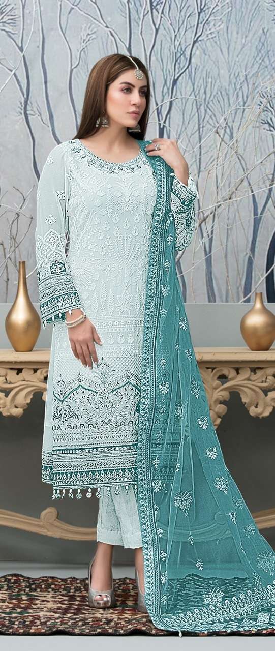 Fepic Rosemeen C 1247 Georgette Salwar Suits On Wholesale