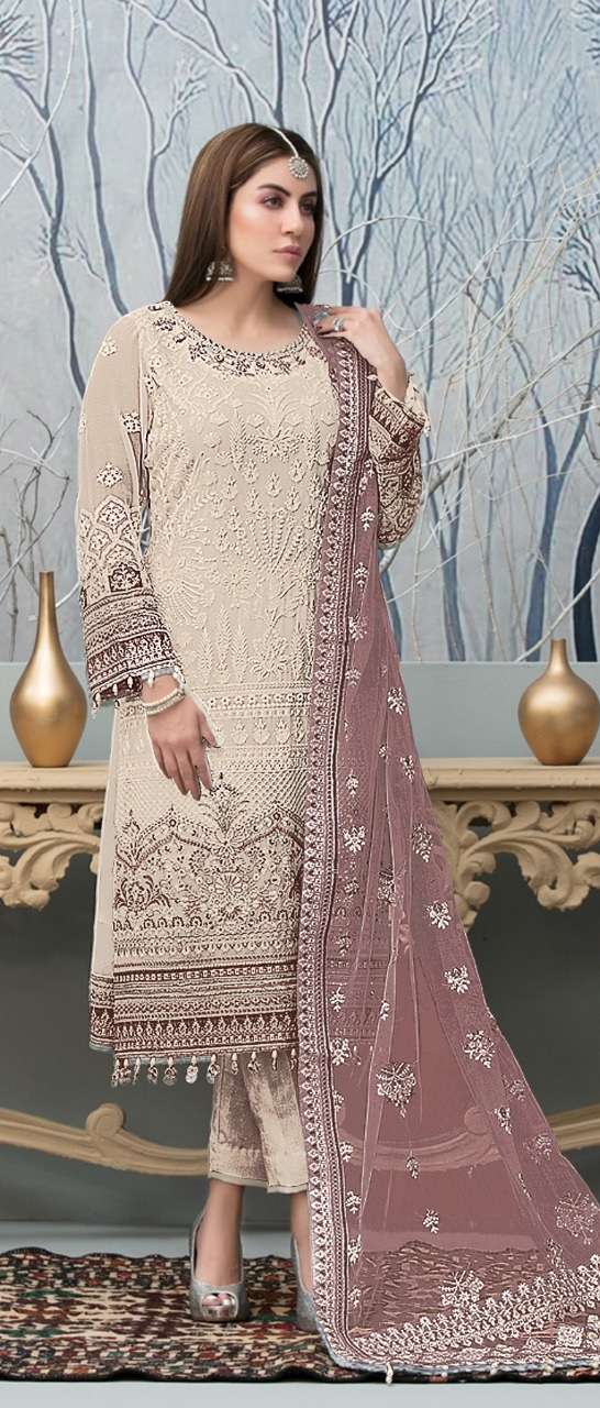 Fepic Rosemeen C 1247 Georgette Salwar Suits On Wholesale