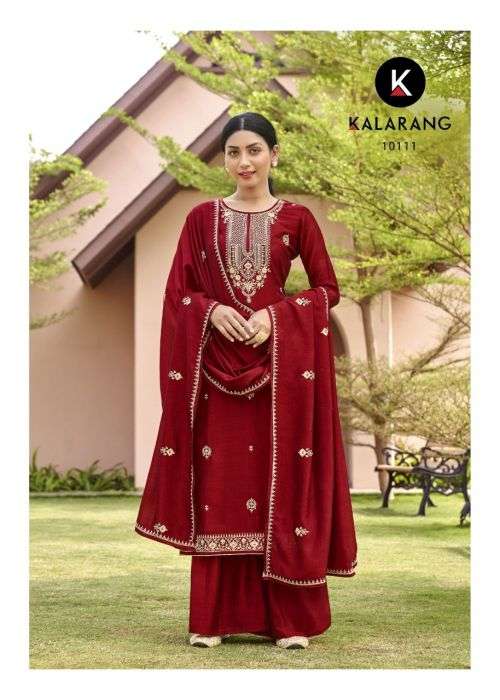 Kalarang Jiya Festival Wear Designer Salwar Suit Collection On Wholesale