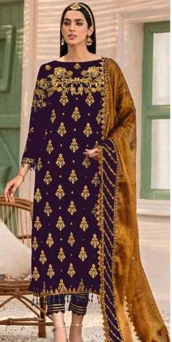 Serine 94 Heavy Embroidered Designer Salwar Suit Collection On Wholesale