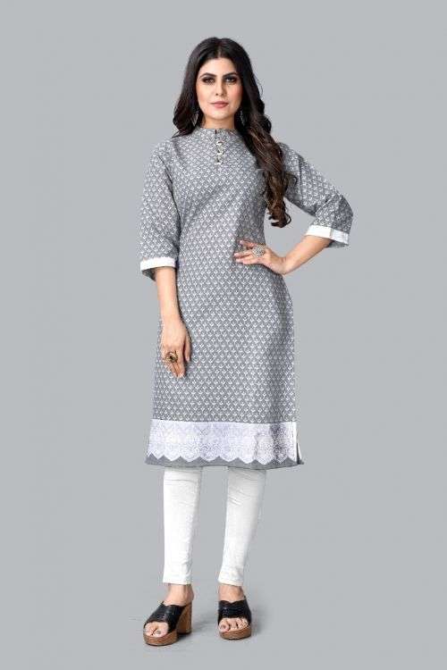 Shubh 14 Beautiful Regular Wear Printed Kurti Collection On Wholesale