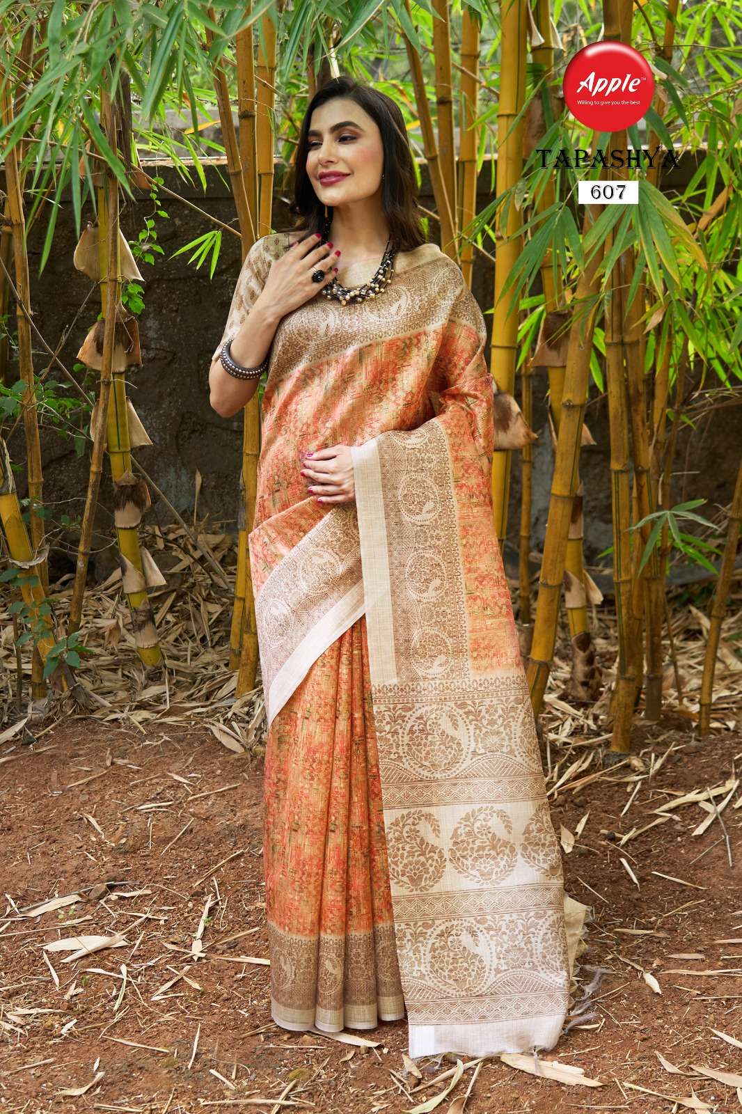   Apple Tapashya Vol 6 Fancy Sufi Silk Saree on Wholesale