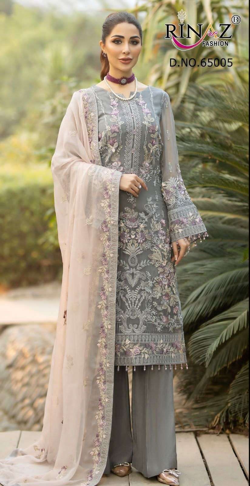  Rinaz Adan Libas Vol 18 Designer Pakistani Suit On Wholesale