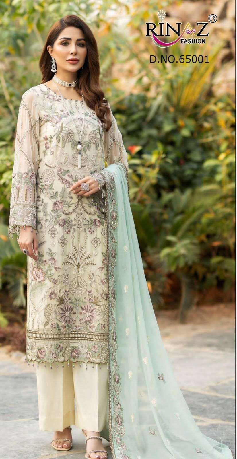  Rinaz Adan Libas Vol 18 Designer Pakistani Suit On Wholesale