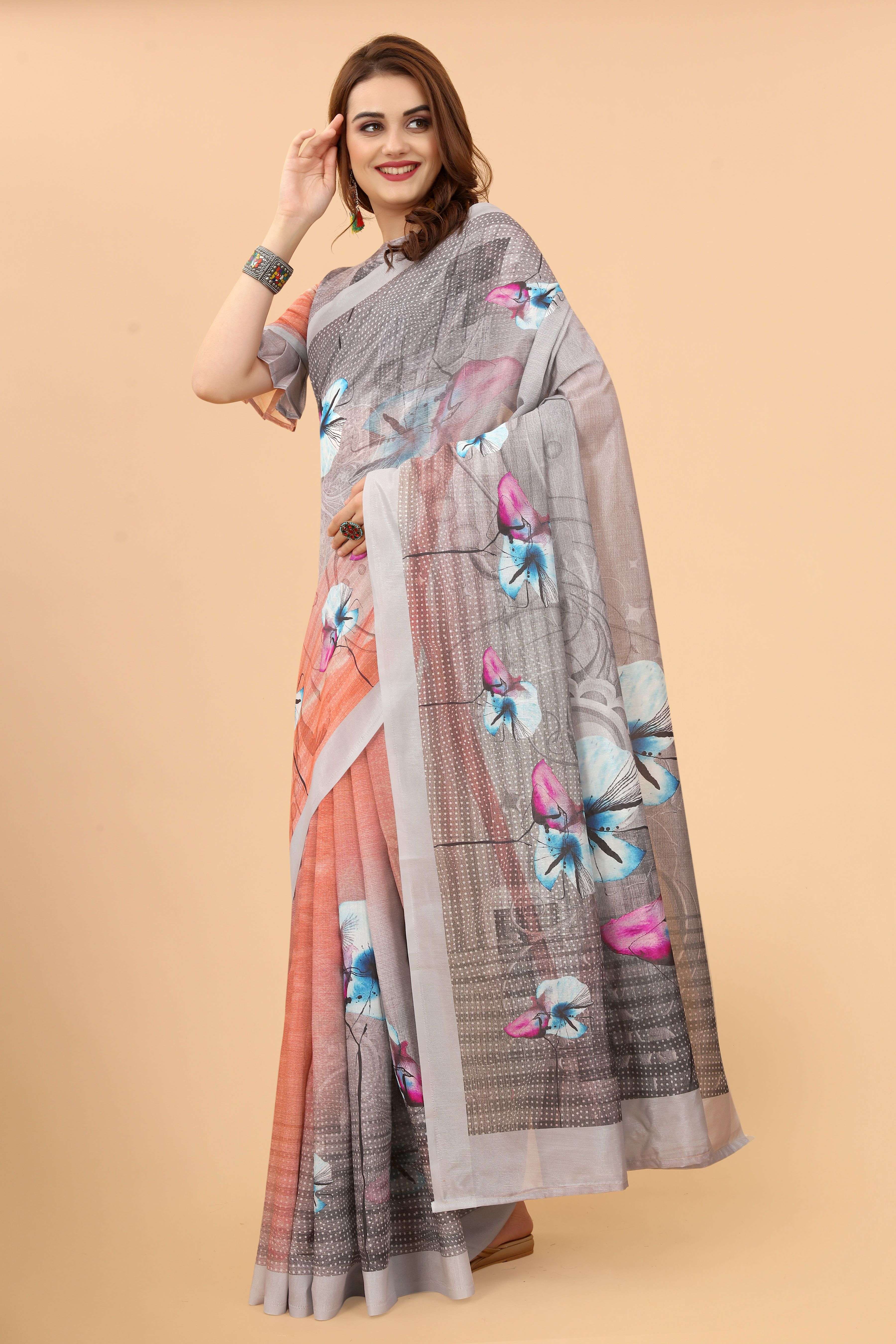 FC presents New Vichitra Printed Sarees Catalog in wholesale Rate