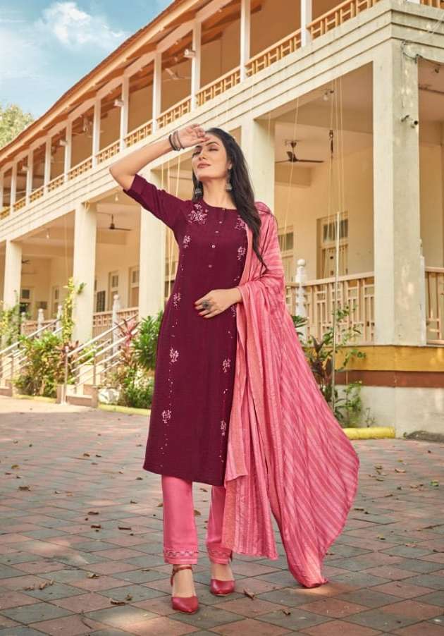 Kalaroop By Kajree Hector Heavy Fancy Cotton Silk & Embroidery On Wholesale