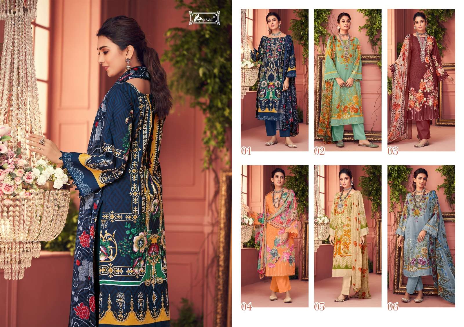 Rubina Summer Collection Suit On Whoesale 