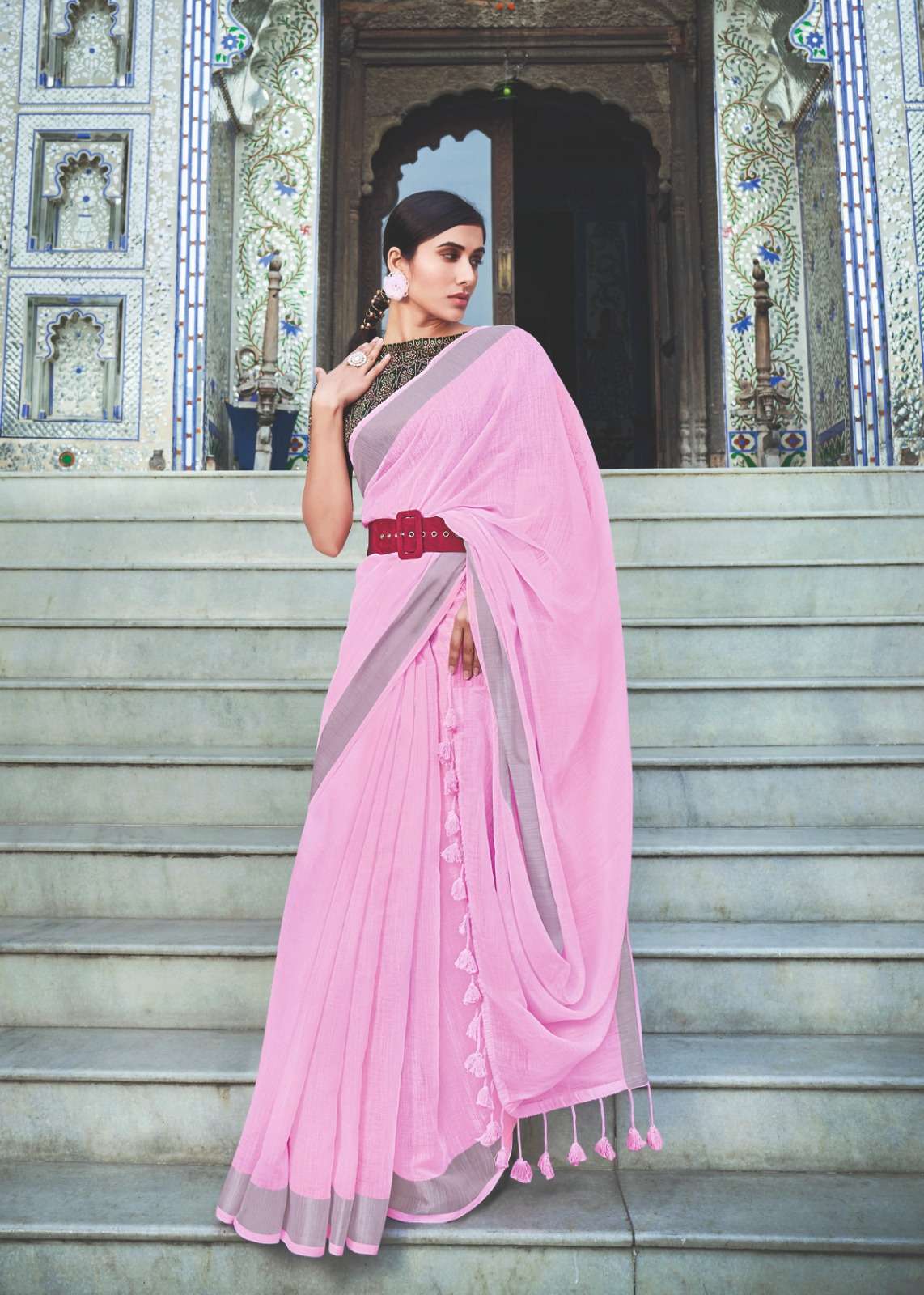 Mayur Vol 3 Chandani Pure Cotton Printed Fancy Saree On Wholesale