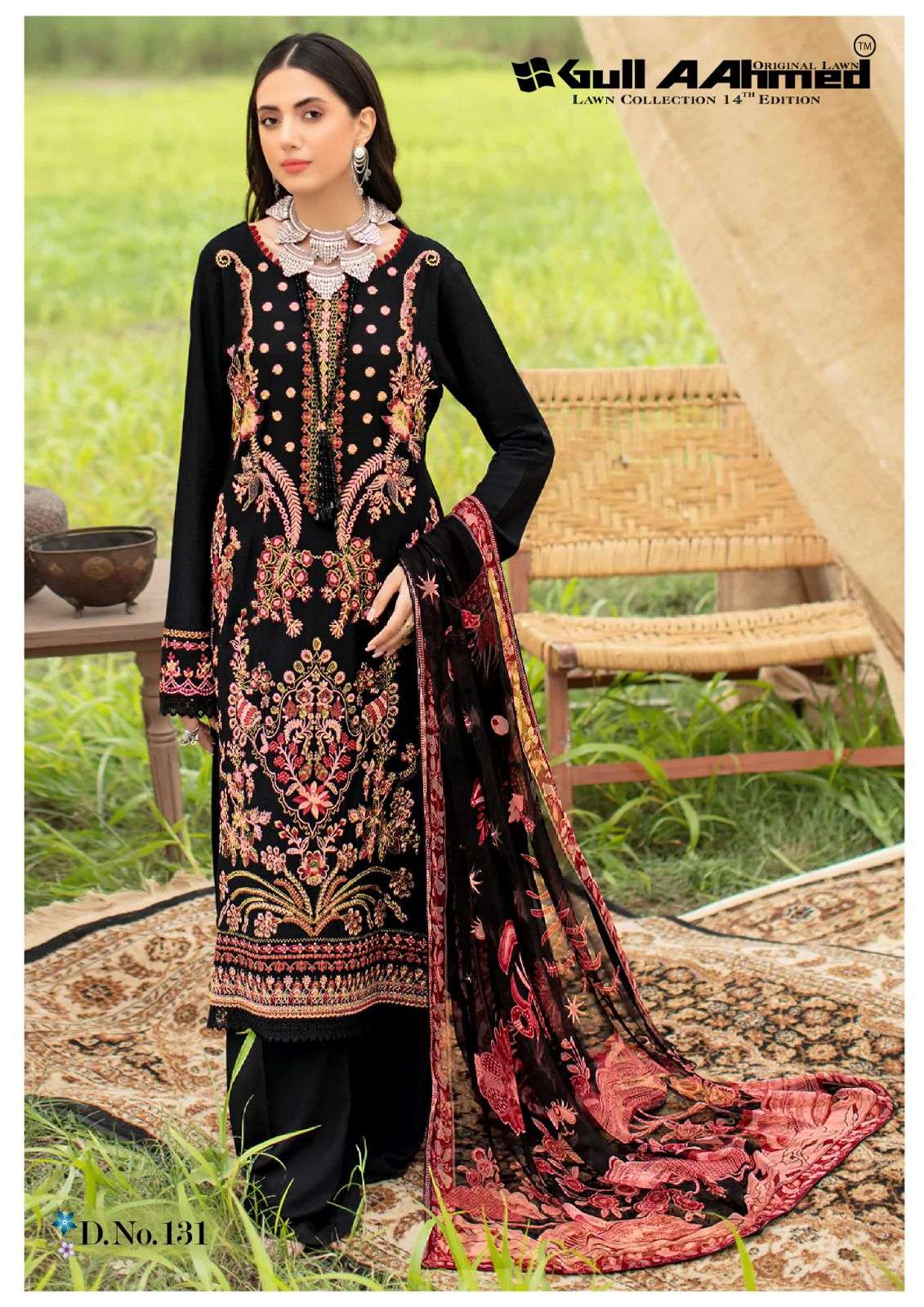 Gul Ahmed Vol-14 Pure Lawn Collection On Wholesale